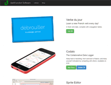 Tablet Screenshot of darkfunction.com